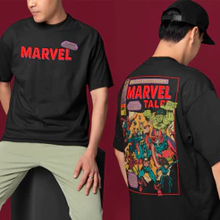 Camiseta Marvel Desenho Super Heróis Em Quadrinhos Filme Camisa Pesonalizada Algodão Premium