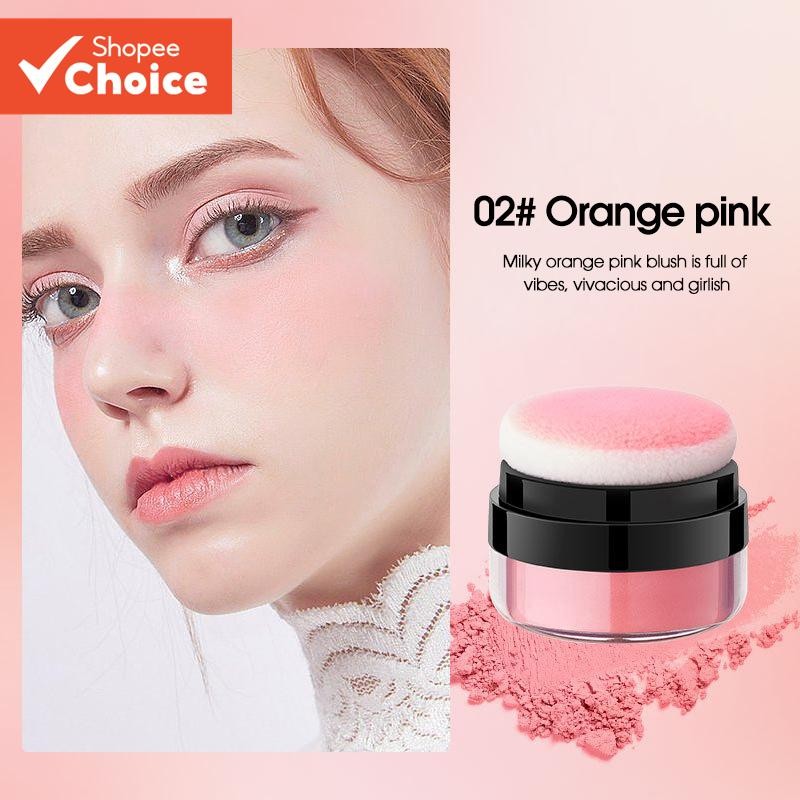 Fomix Light Blush Cabeça de Cogumelo Cor Suave Alto Brilho Contorno Macia Rouge