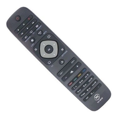 Controle Remoto Tv Led Philips Smart   Vc-8038