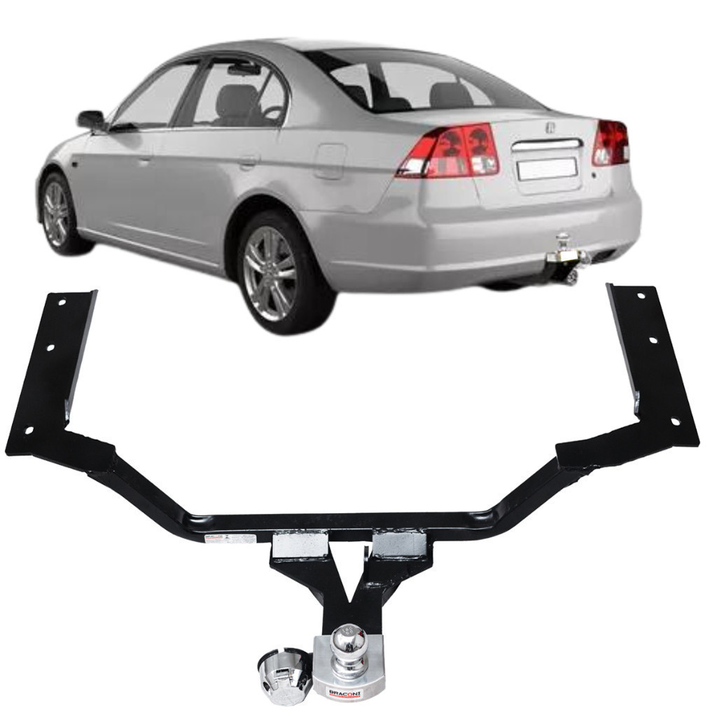 Engate Reboque Rabicho Fixo Honda Civic 2001 a 2006 450Kg tOP