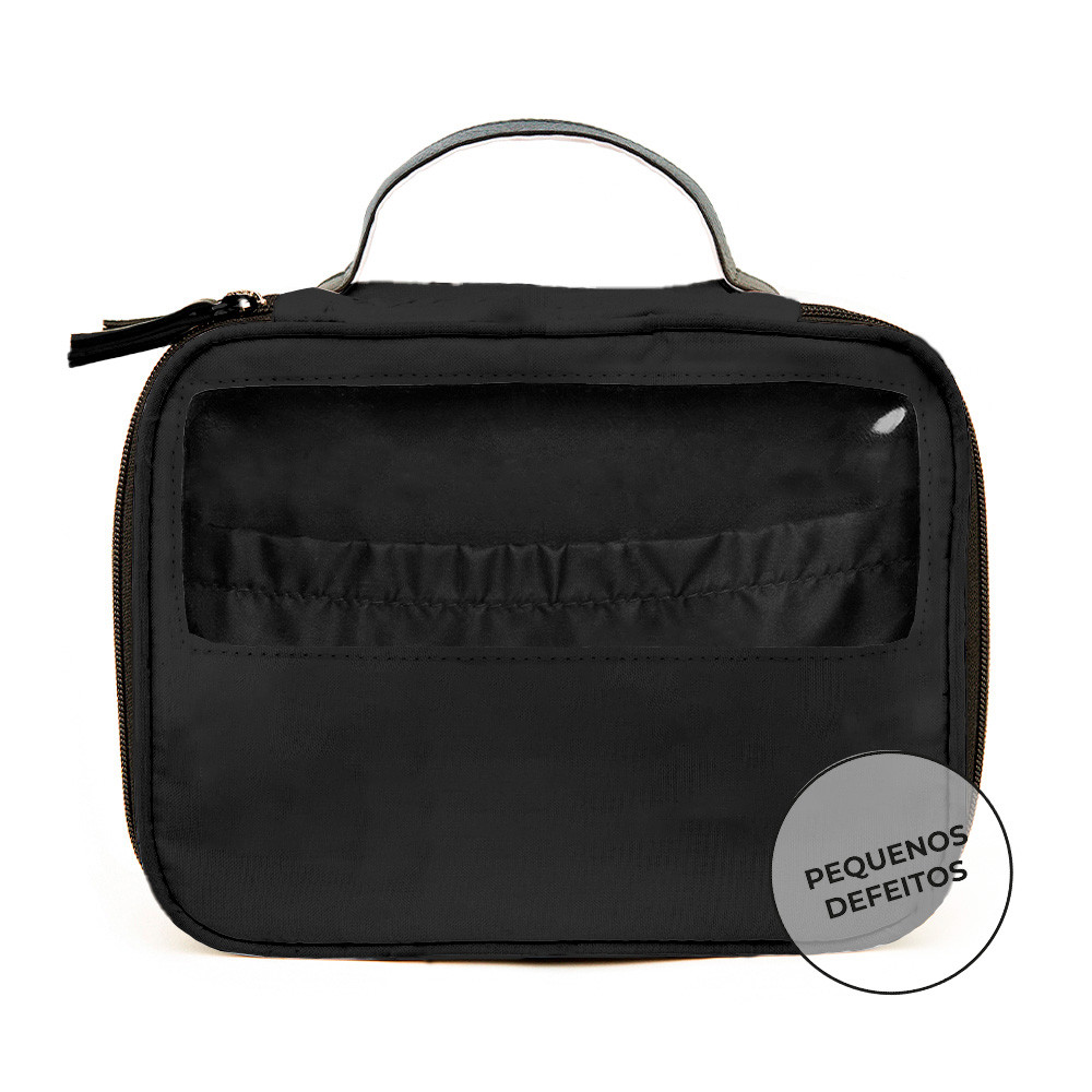Outlet Necessaire Gocase Makeup Double Basic Leves Defeitos