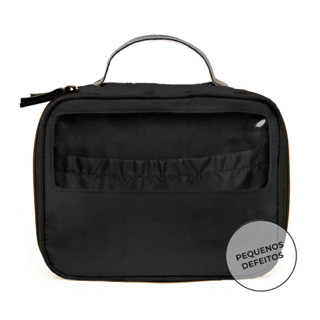 Outlet Necessaire Gocase Makeup Double Basic Leves Defeitos em Oferta na Shopee