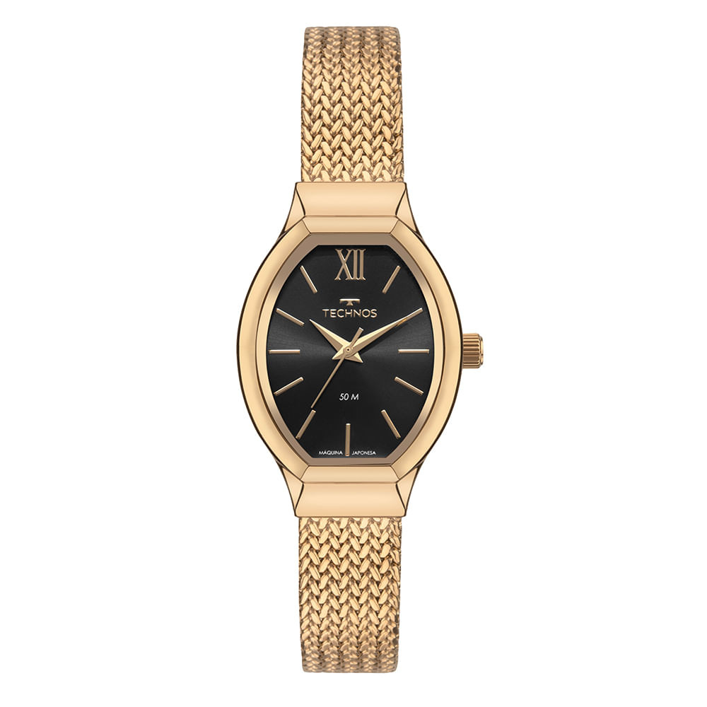 Relógio Technos Feminino Style Dourado - 2035NCT/1P em Oferta na Shopee