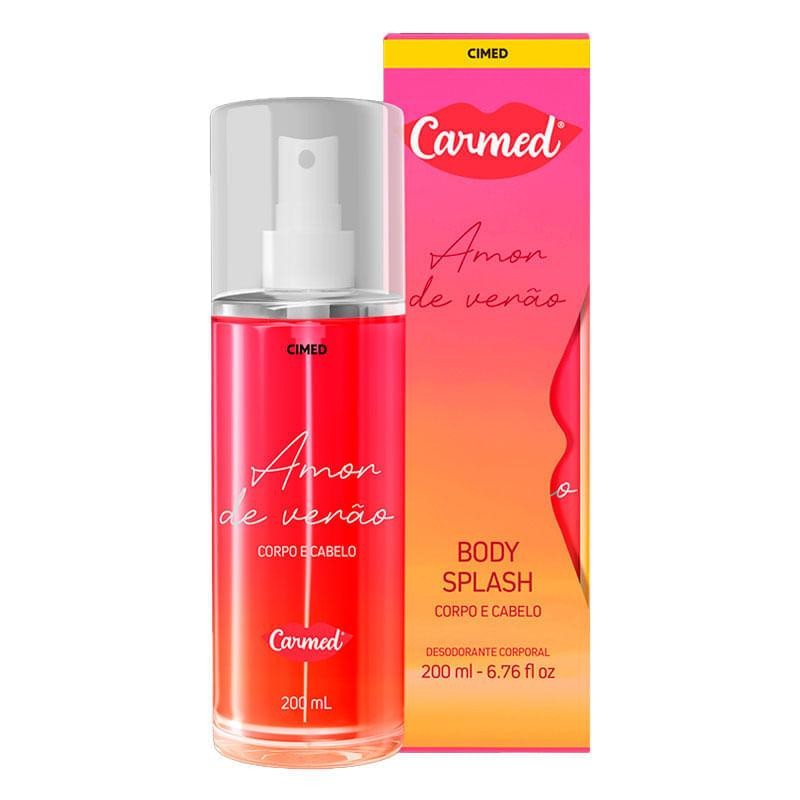 Desodorante Corporal Body Splash Carmed Amor de Verão Corpo e Cabelo 200ml em Oferta na Shopee