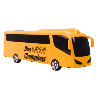 Ônibus De Brinquedo Grande Bus Champions Amarelo - Brinqmix em Oferta na Shopee