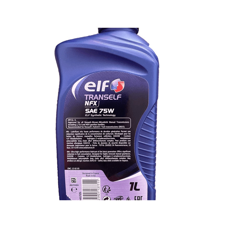 ELF Oleo Cambio Manual Transmissao SAE 75w80