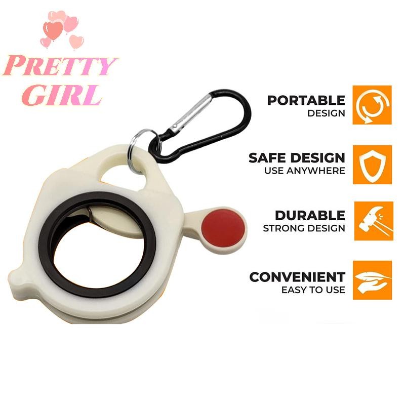 [Pretty ggirl] Organizador Portátil De Abraçadeiras De Plástico Leve Sem Resíduos Desnecessários E De Braçadeiras Reutil