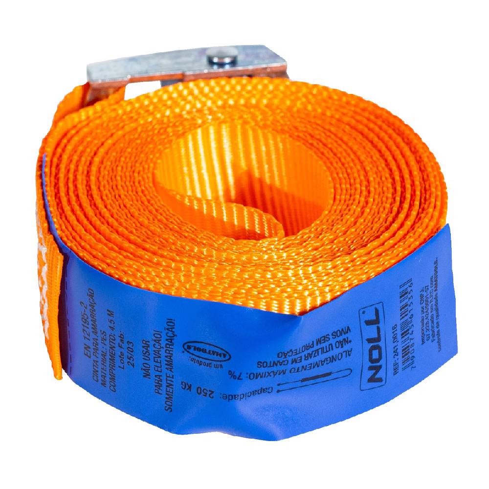 Cinta Com Presilha Para Amarração de Carga 250kg x 4,5m (241,0016) - Noll em Oferta na Shopee