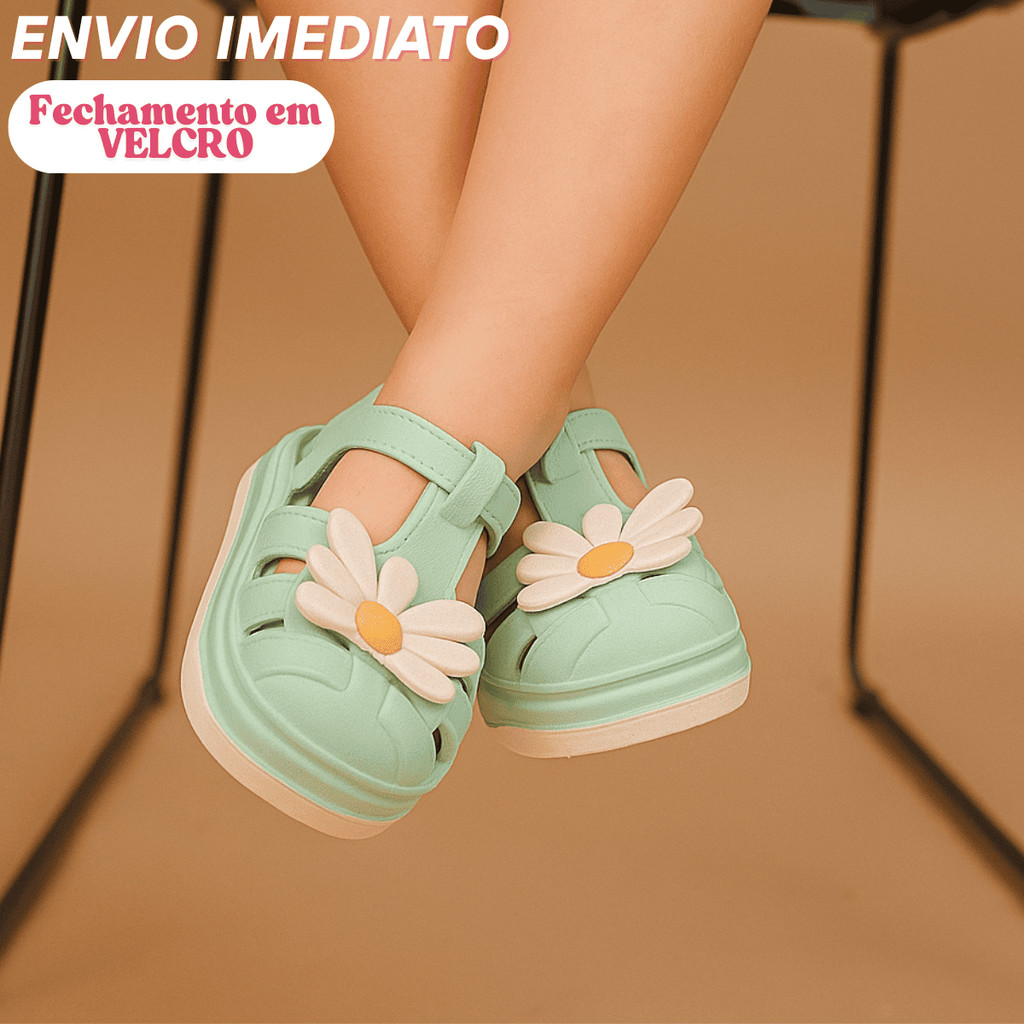 Babuche Infantil Feminina Confortável Oferta por Tempo Limitado