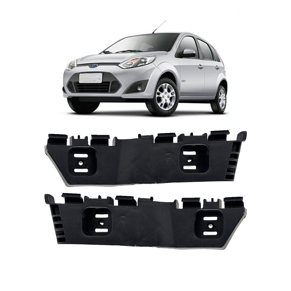 Guia (suporte) Parachoque Fiesta Hatch Sedan 2011 2016