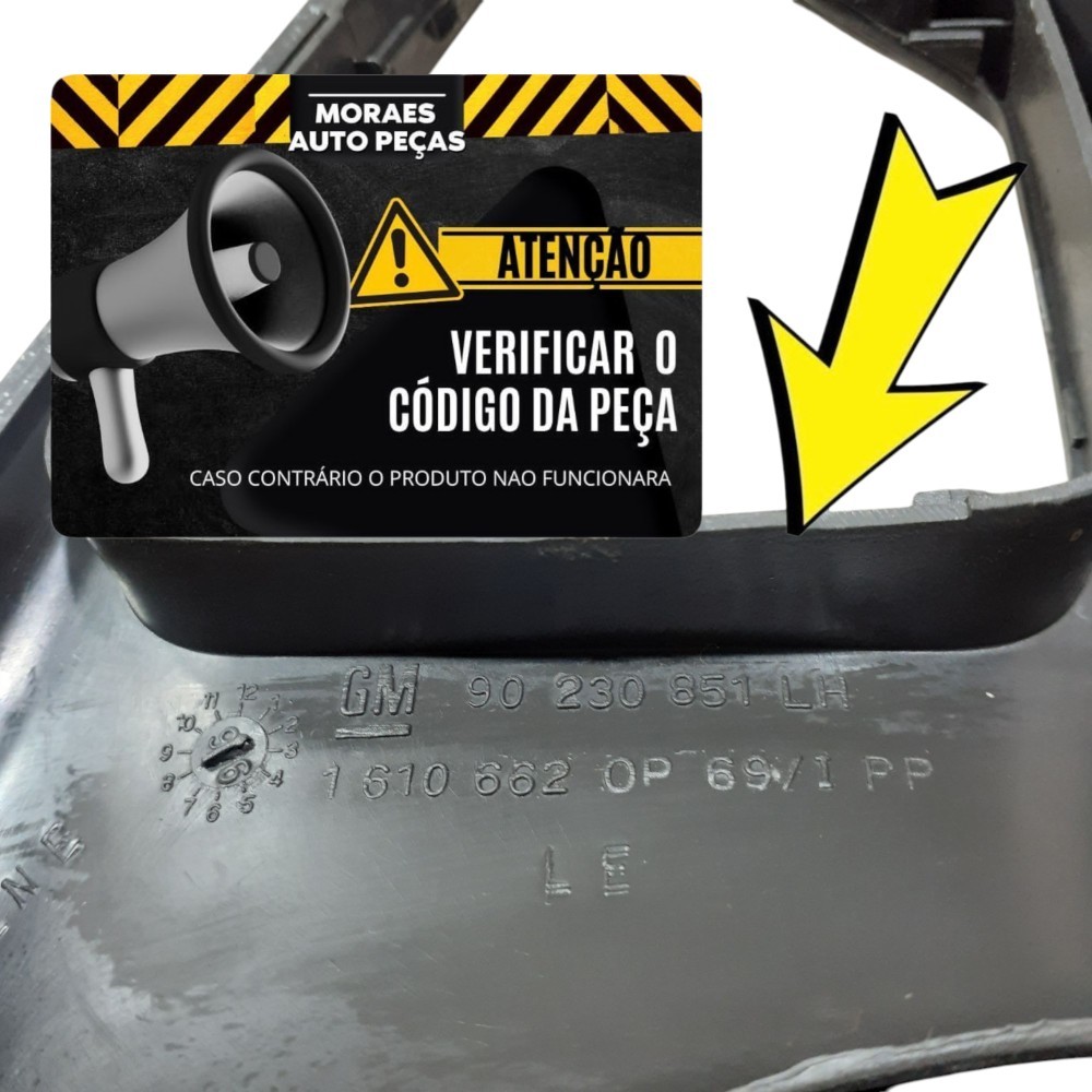 Acabamento Puxador Inteiro Porta Tras. Esquerda Omega 93/98