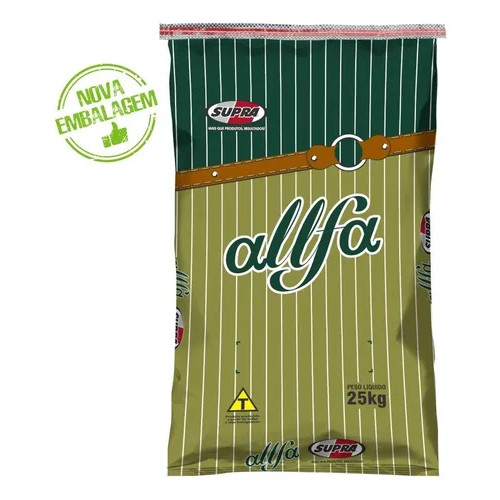 Alfafa Peletizada para Cavalos Supra Allfa Mel 25KG