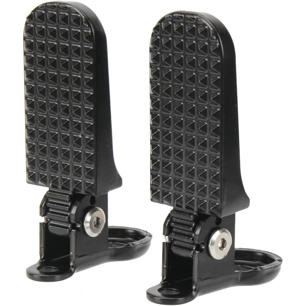 Pedal traseiro de bicicleta mini pedal dobrável liga de alumínio antiderrapante liberação rápida bicicleta elétrica(par) em Oferta na Shopee