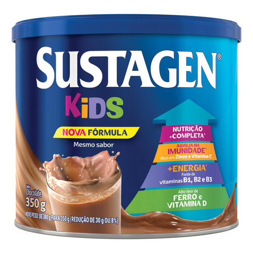 Complemento Alimentar Sustagen Kids Sabor Chocolate 350g