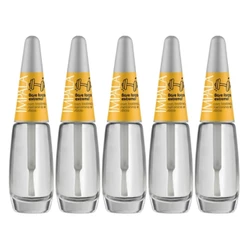 Kit 5 Esmalte Impala Base Tratamento Força Extrema Manicure