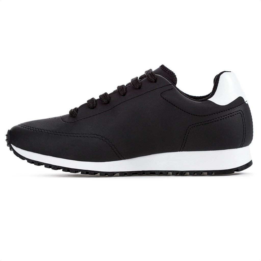 Detalhes do Tênis Coca Cola Sport Style Preto e Branco - Masculino