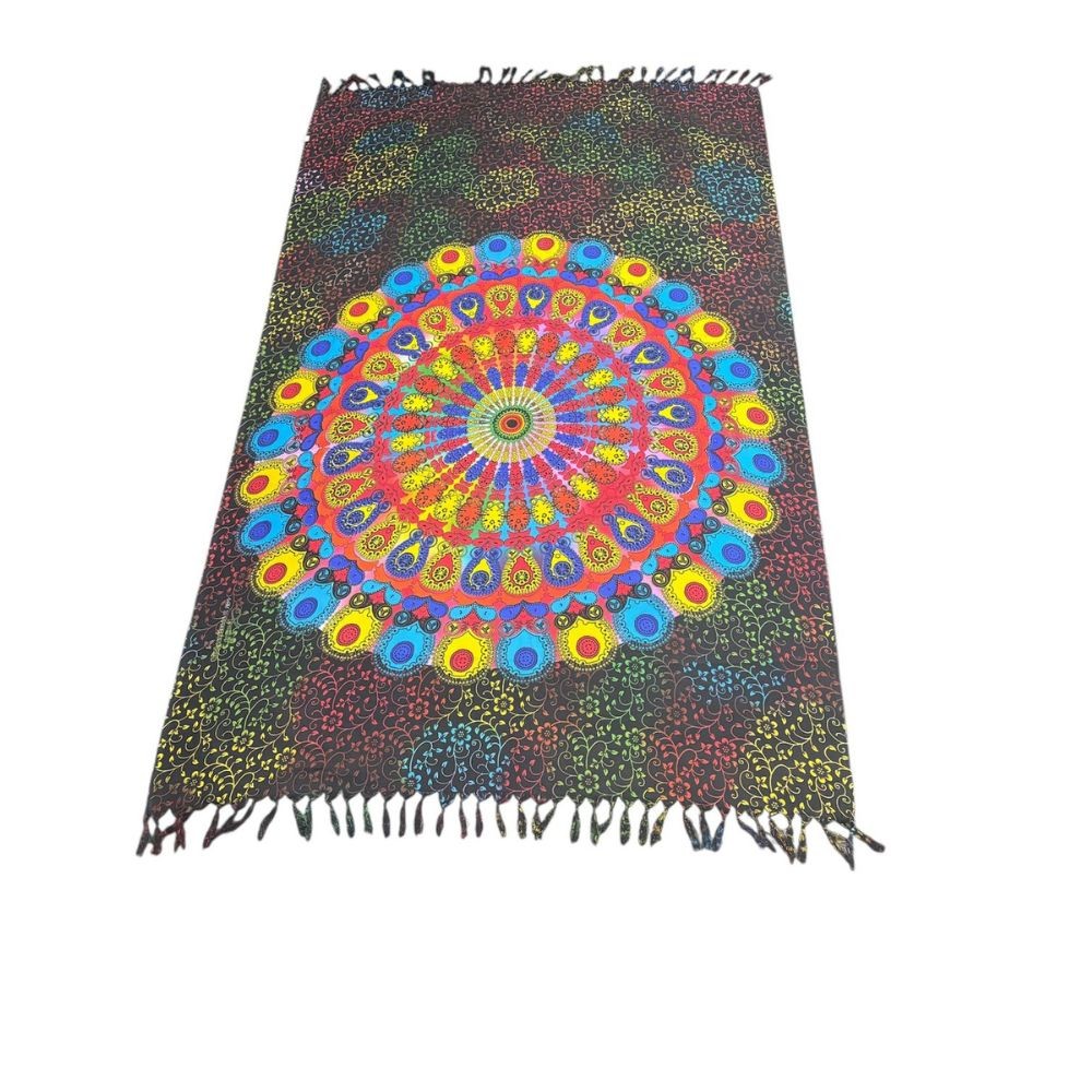 Canga Mandala Vermelha 175Mtrs x 1 Mtrs Viscose