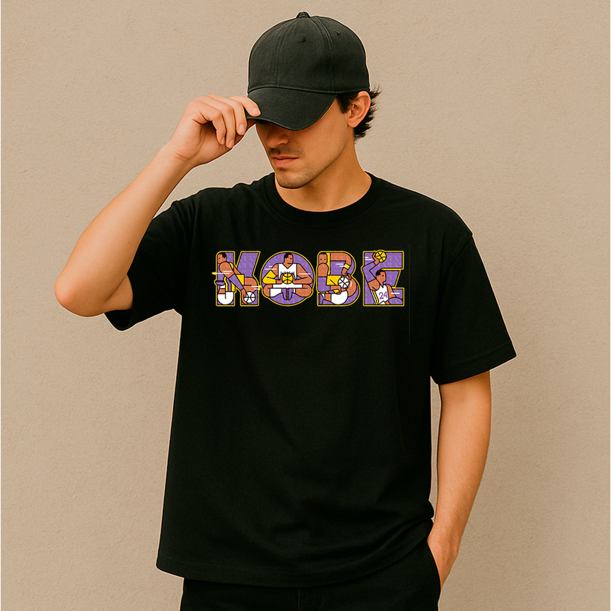 Camisa Camiseta Basica jogador Kobe basquete nb Mamba vintage treino Los Angeles Lakers em algodao unissex