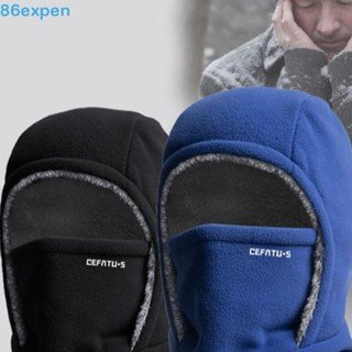 Boné De Ciclismo Balaclava EXPEN1 , Capuz E Chapéu Quente De Lã À Prova De Frio , Térmico Grosso Vento Para Esqui em Oferta na Shopee