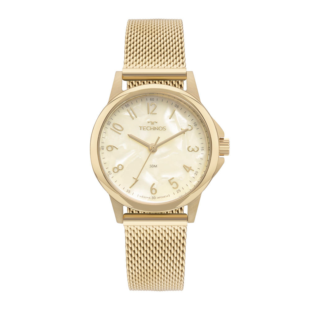 Relógio Technos Feminino Boutique Dourado - 2035MXG/1X em Oferta na Shopee