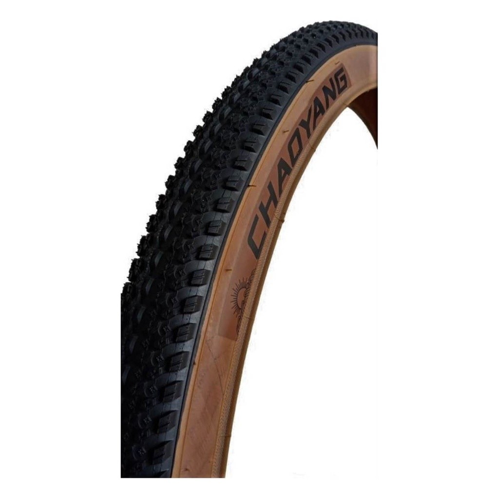 Pneu Bike Mtb Chaoyang Victory Skinwall Aro 29x2.10 Faixa Marrom em Oferta na Shopee