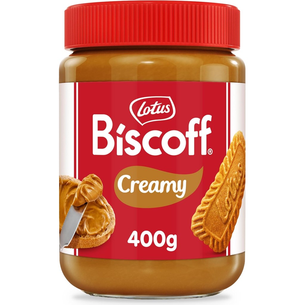 Pasta De Biscoito Belga Bíscoff Caramelizada Creamy Lotus 400g
