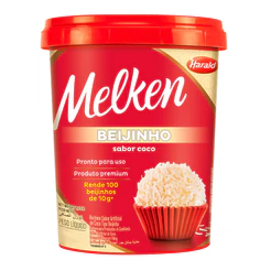 Beijinho Sabor Coco Melken 970g HARALD
