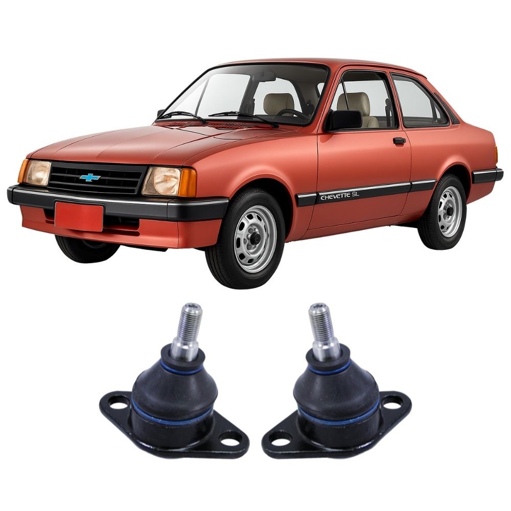 Par Pivô Suspensão Dianteira Superior Chevette 1973/1994