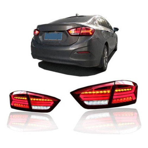 Par Lanterna Traseira Led Cruze Sedan 2017 18 19 20 21 2022