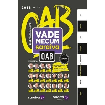 Vade Mecum Oab Saraiva - 2018