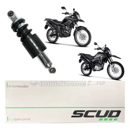 AMORTECEDOR TRASEIRO SCUD BROS 125 / BROS 150 / BROS 160 / XRE 190