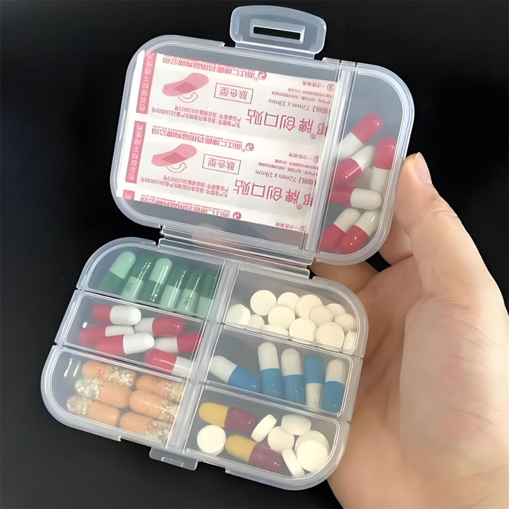 Caixinha Porta Remédios Medicamentos Comprimido em Oferta na Shopee