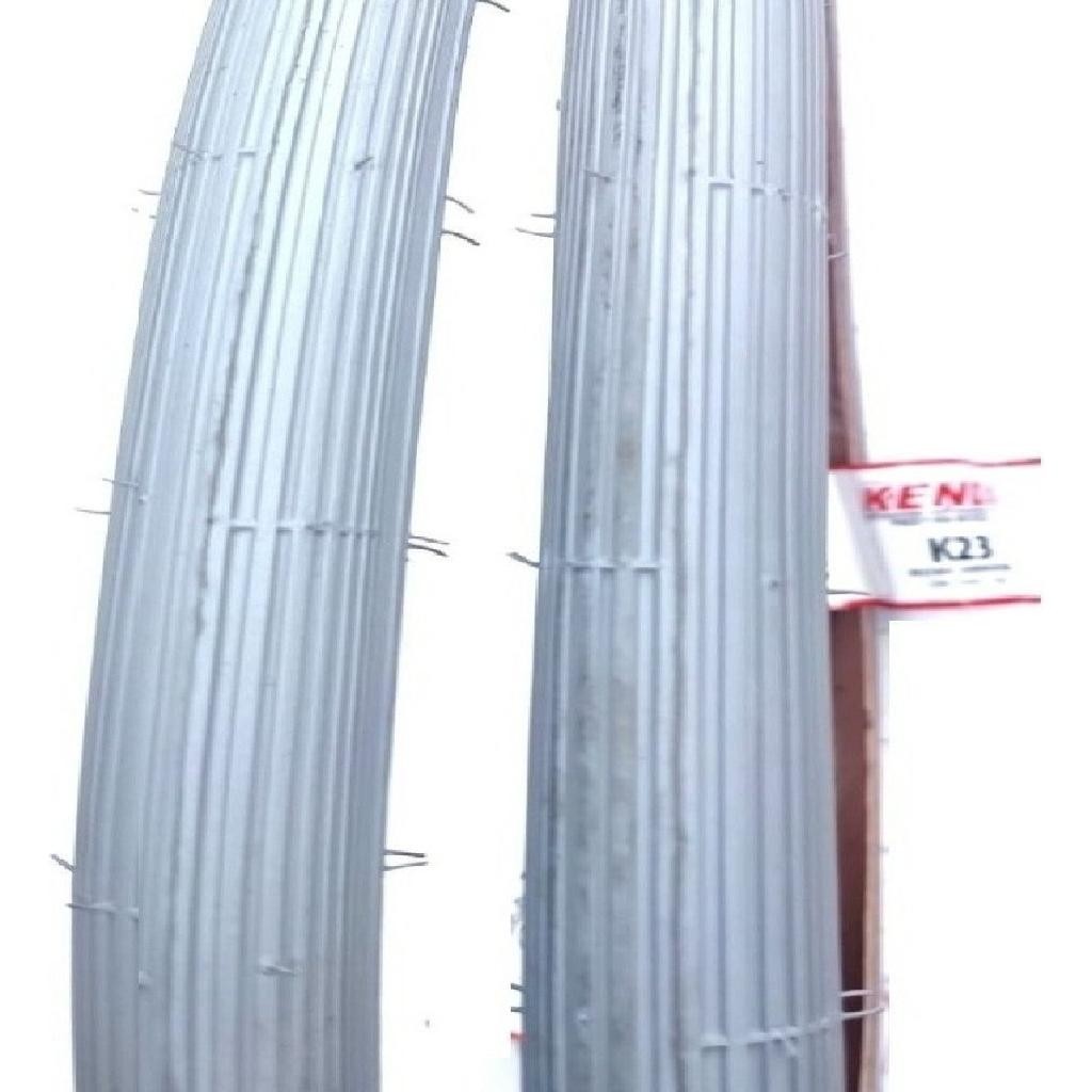 Pneu Cadeira De Rodas Par 24 X13/8 Cinza Kenda 2 Unidade