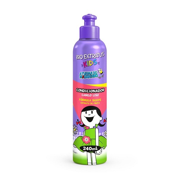Bio Extratus Kids Cabelo Liso Condicionador 240ml em Oferta na Shopee