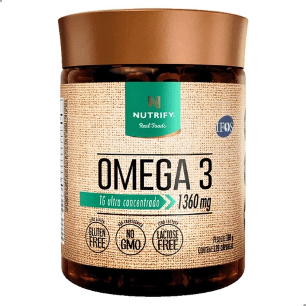 Ômega 3 TG Ultra Concentrado 1360mg 120 Capsulas Nutrify