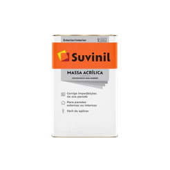 Massa Acrílica Branca 25kg / Suvinil