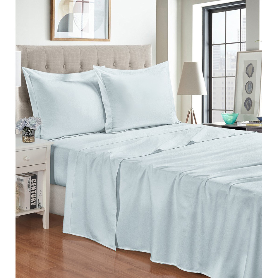 Jogo De Cama Liso Solteiro 1000 Fios Thousand Toque Perfeito Macio Premium Jogo Completo 3 Peças