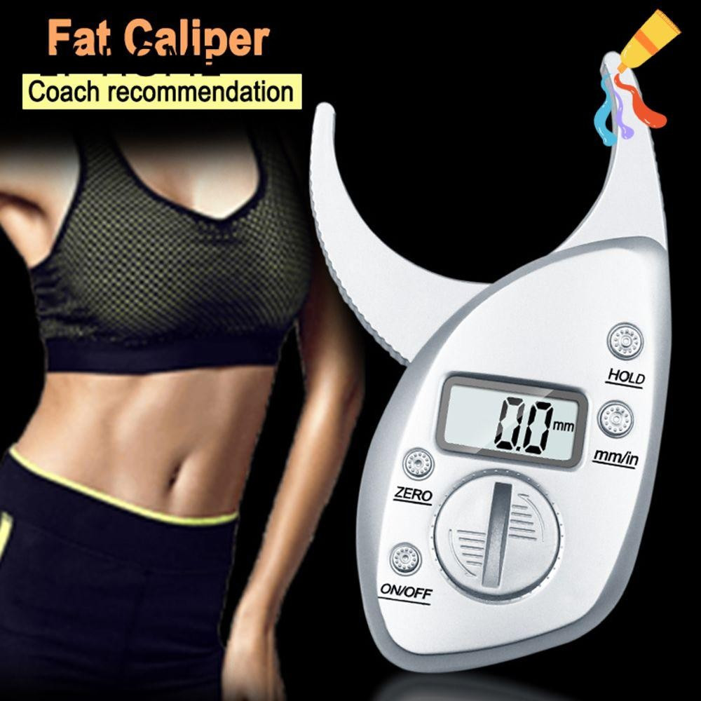 LY-HOME Medidor Eletrônico de Gordura Corporal Monitor de Medição de Gordura Analisador Dobrável Medição Digital de Dobr em Oferta na Shopee