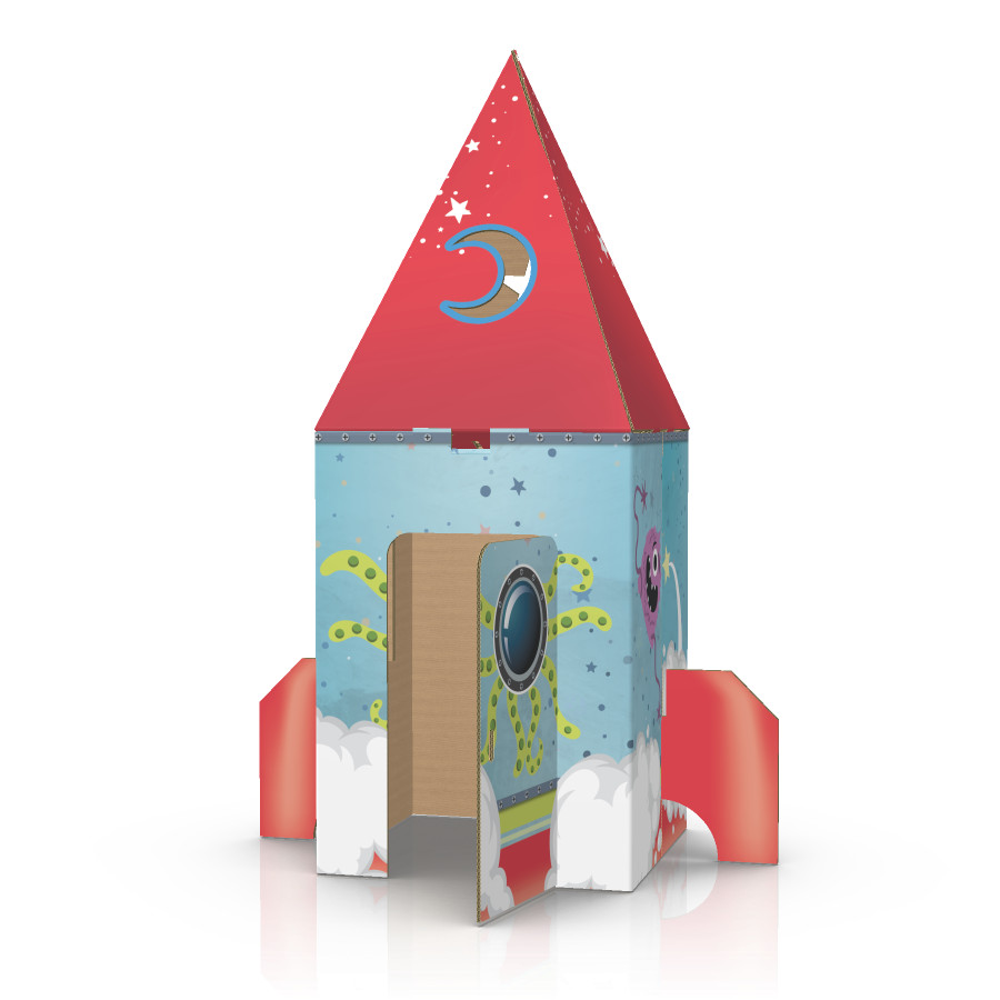 Foguete de Brinquedo Papelão: Onde Comprar | BuscaProdutos