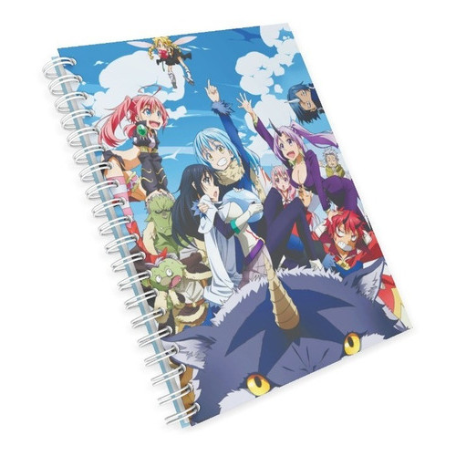 Caderno Universitário Slime Tensei Shitara Slime 1, 10 e 15 Matérias Escolar Capa Dura Animes  Desenhos