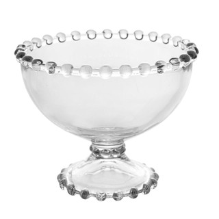 Taça de Sobremesa Pearl 11cm 220ml Cristal Ecológico Wolff Incolor Elegante para Doces e Sobremesas