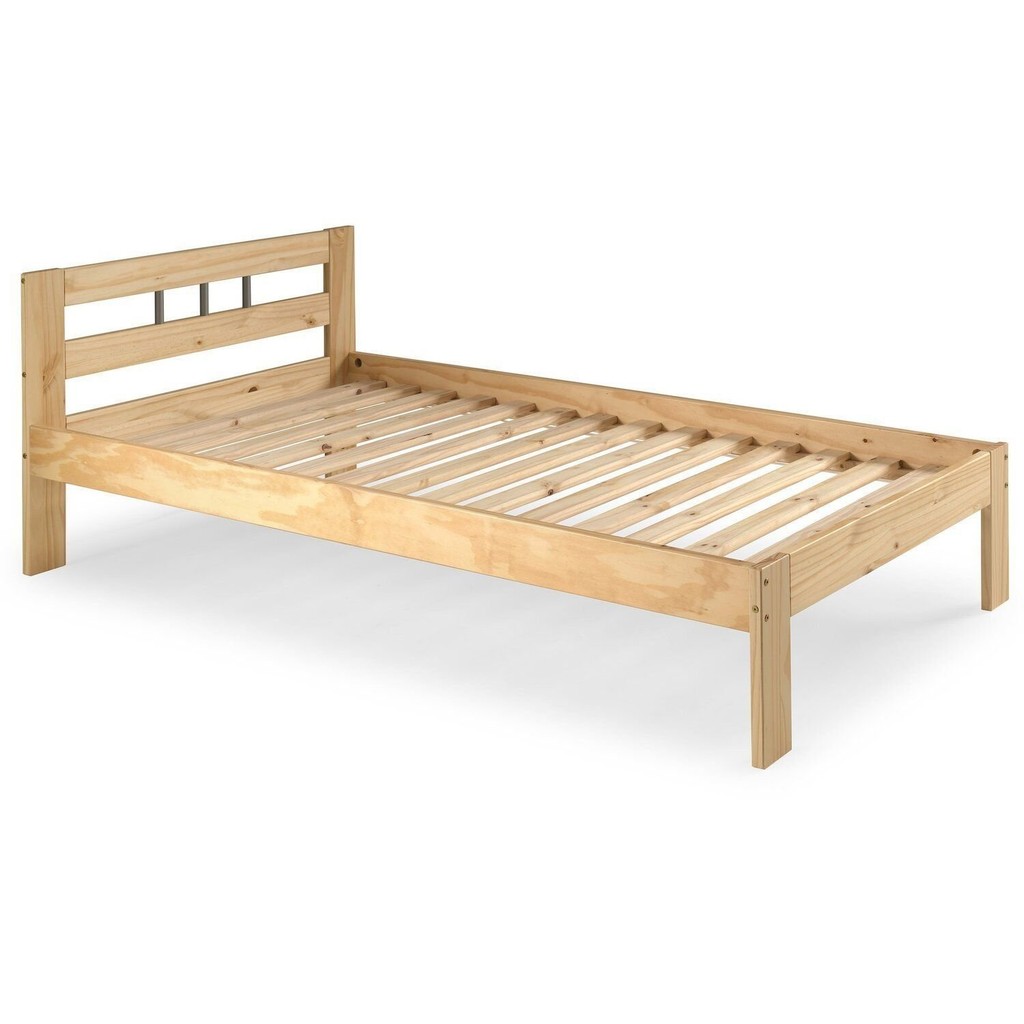 Cama de Solteiro Madeira Maciça Jana Madeira em Oferta na Shopee