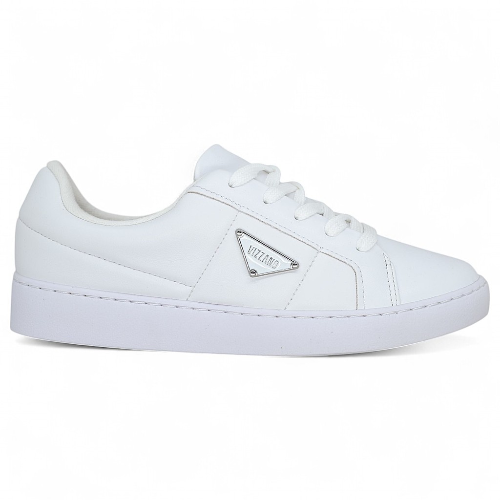 Tenis Feminino Casual Vizzano Branco Flatform Conforto Macio Original em Oferta na Shopee