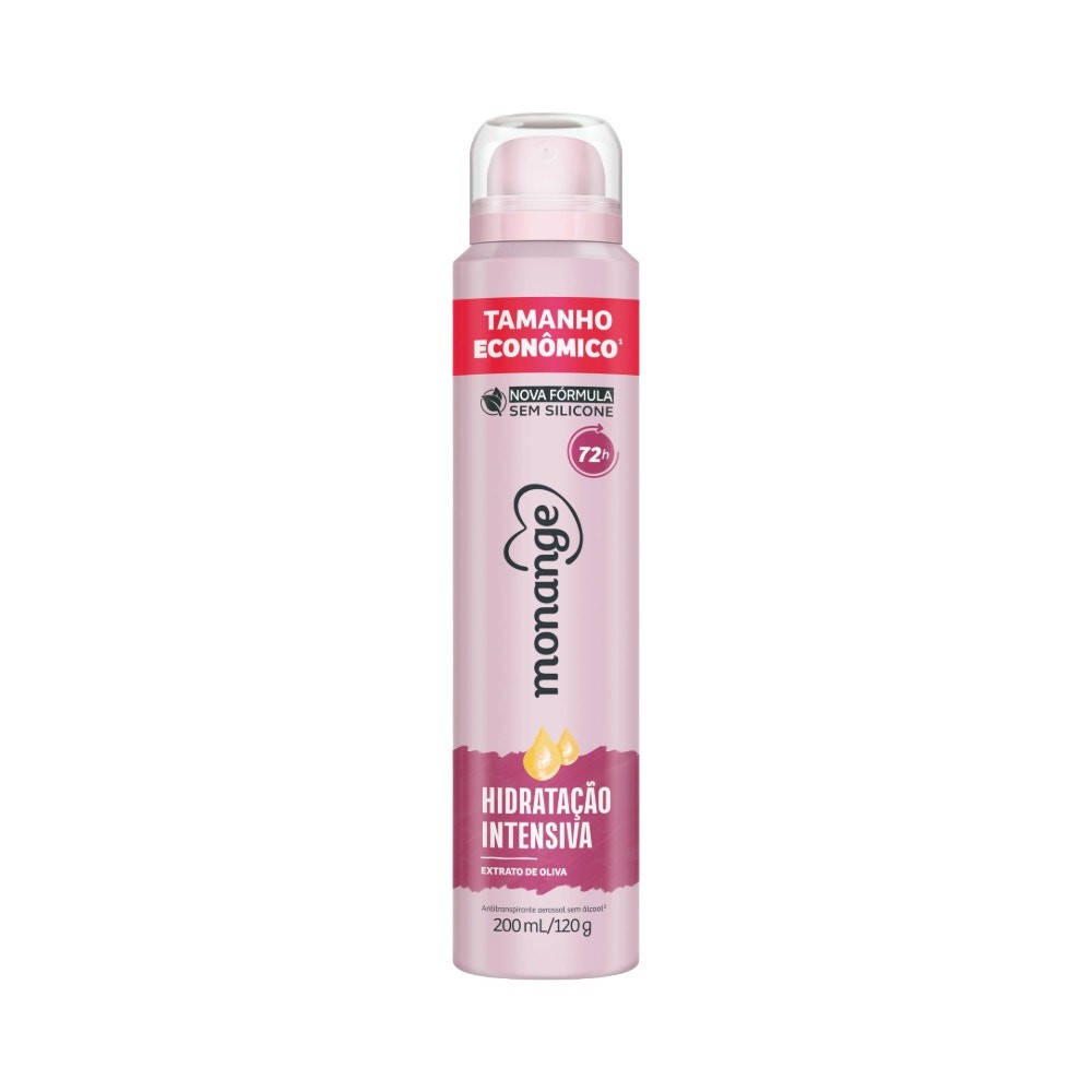 Desodorante Monange Hidratação Intensiva 200ml - Beauty