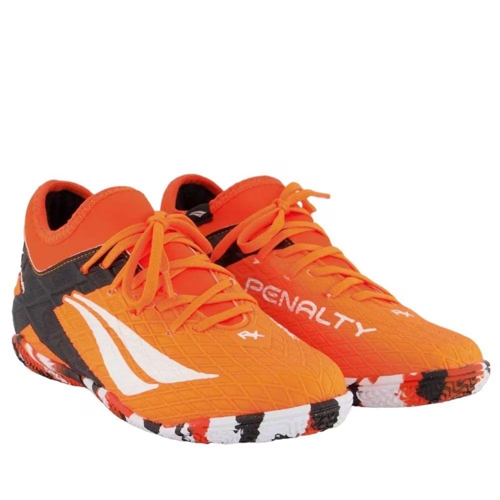 Chuteira Futsal Penalty Kids Locker Y3 Laranja 126255/3230