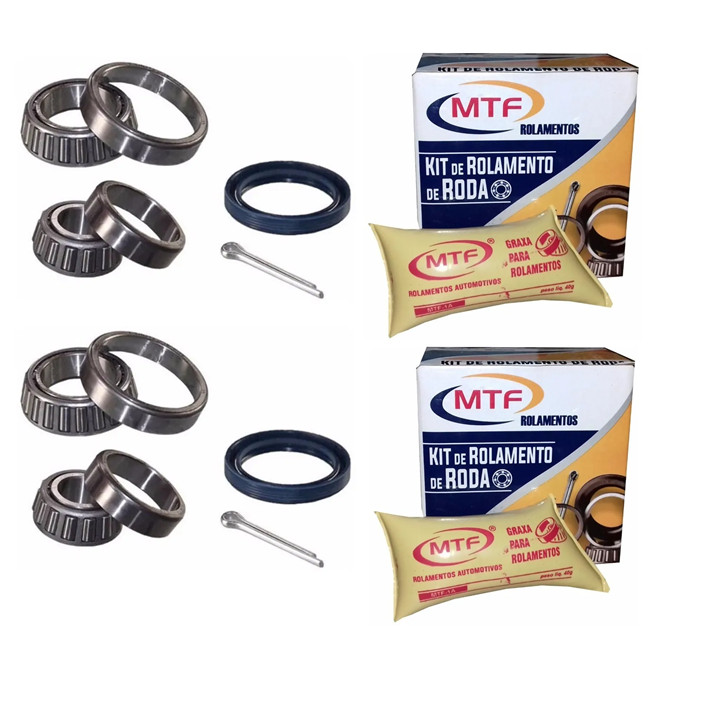 2 Kit Rolamento Roda Traseiro Agile Celta Classic Corsa Ipanema Kadett Monza Prisma Tigra Espero Lanos Nubira