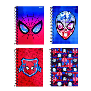 Caderno 10 Matérias Homem Aranha 160 Folhas Várias Estampas - JANDAIA em Oferta na Shopee