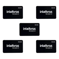 Kit 5 Adesivo Para Celular Tag Proximidade 13,56mhz Th 3030 Mf Intelbras