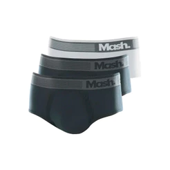 Kit com 3 Cueca Slip Mash 713.02 Colorido