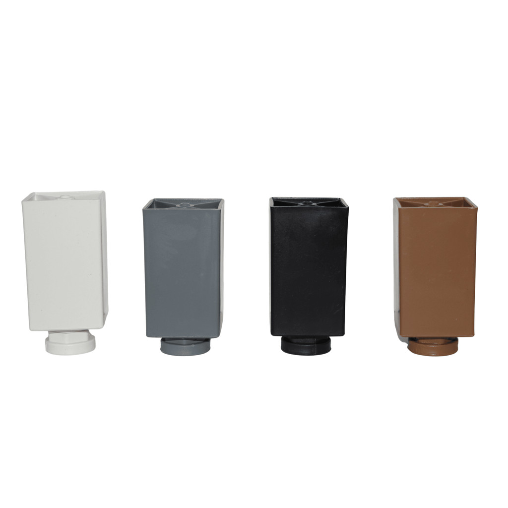 Kit c/ 4 Pés Palazzo Para Móveis e Armários com Regulagem de 8cm a 10cm e Parafusos em Oferta na Shopee